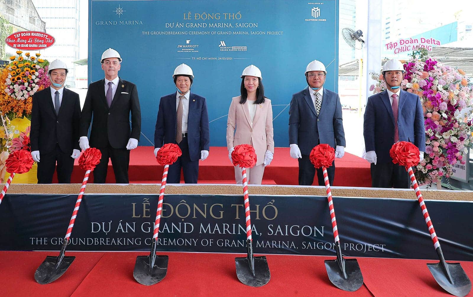 Động thổ dự án Grand Marina, Saigon