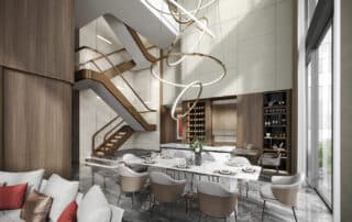Phối cảnh dự án Grand Marina Saigon - một dự án bất đọng sản hàng hiệu tại TP HCM.