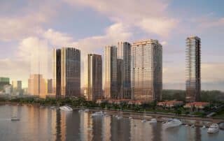 Khu phức hợp ven sông Grand Marina, Saigon.