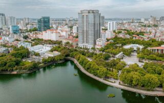 Hanoi Signature là tòa tháp hiếm hoi sở hữu lợi thế kép "trung tâm - cận hồ".