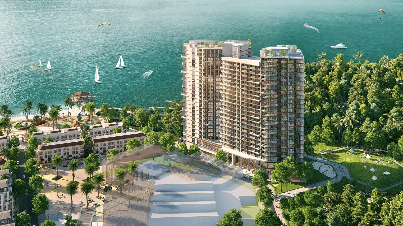 Khu du lịch Xanh Island Cát Bà: nơi hội tụ phong thuỷ hài hoà, kiến trúc độc đáo và dịch vụ đẳng cấp.