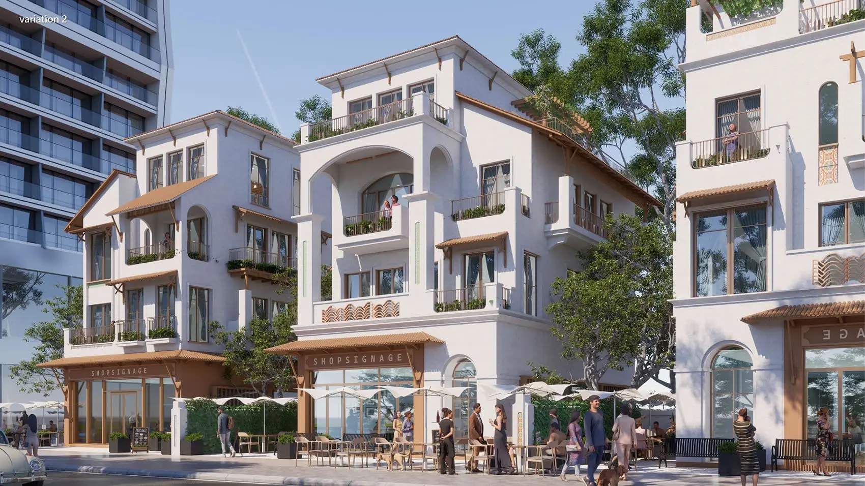 Kiến trúc tinh tế pha trộn giữa cổ điển và hiện đại tại Blanca City, biểu tượng mới của Vũng Tàu.