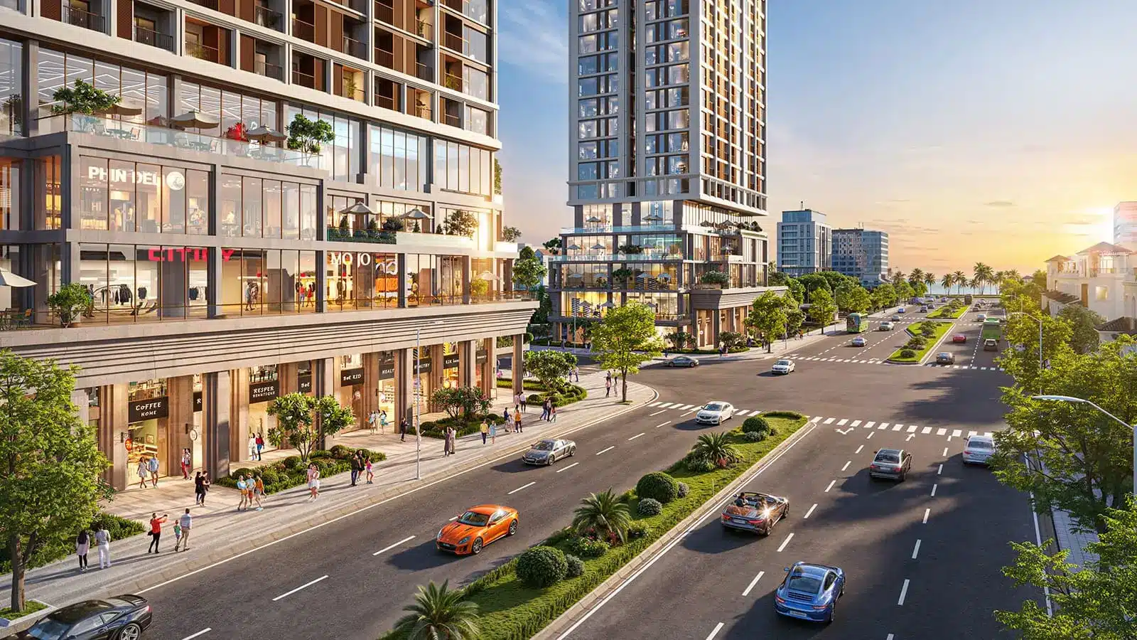 Sun Costa Residences Đà Nẵng tọa lạc trung tâm du lịch, đem lại cuộc sống tiện nghi với thiết kế đẳng cấp và tầm nhìn tuyệt vời.