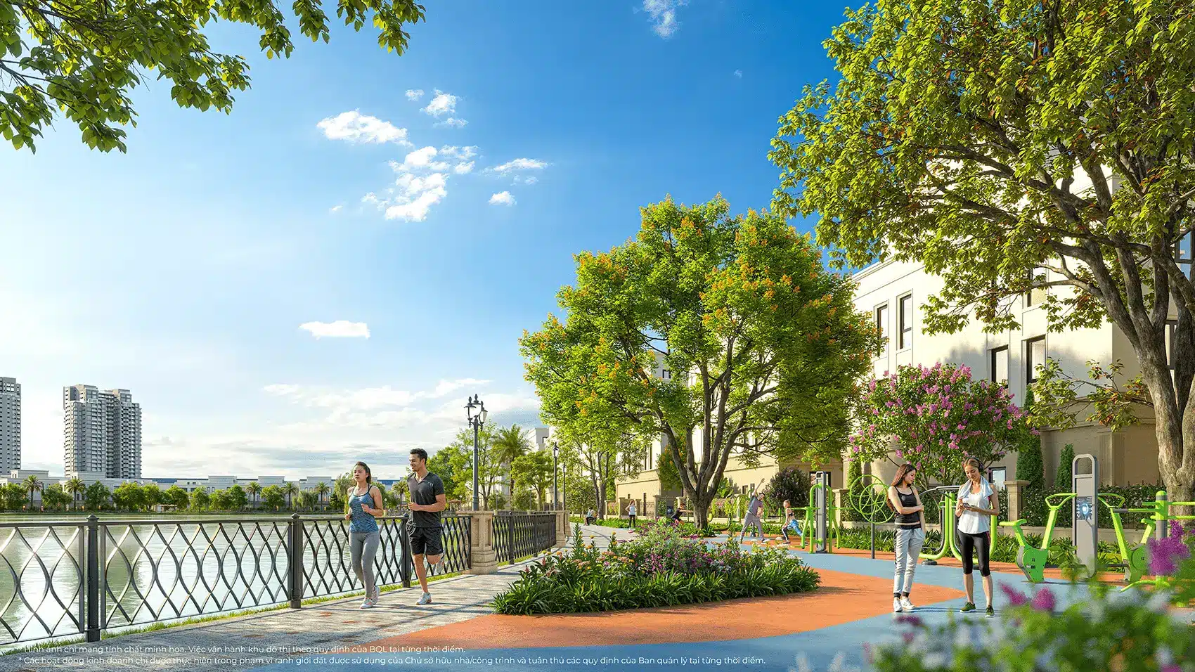 Công viên sinh thái Vinhomes Green City, nơi an cư lý tưởng với không gian xanh mát và tiện ích đẳng cấp.